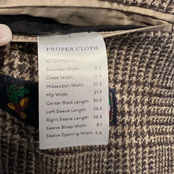 The Italian Flannel Bedford Jacket - Picture 8 of 9